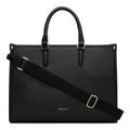Miraggio Denice Solid Structured Tote Bag For Women With Adjustable & Detachable Sling | Tote Bag For Women Stylish