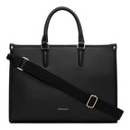 Miraggio Denice Solid Structured Tote Bag For Women With Adjustable & Detachable Sling | Tote Bag For Women Stylish