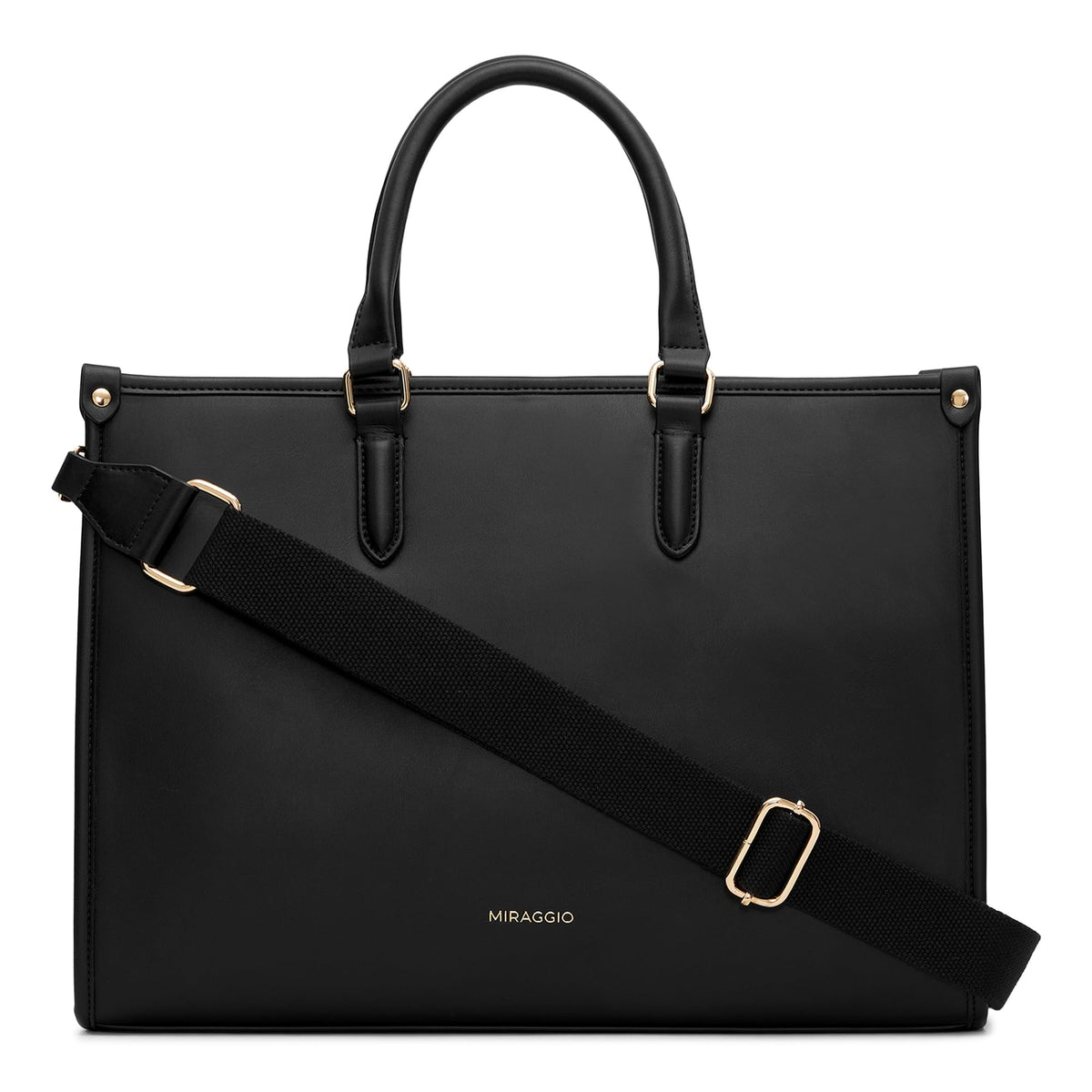 Miraggio Denice Solid Structured Tote Bag For Women With Adjustable & Detachable Sling | Tote Bag For Women Stylish