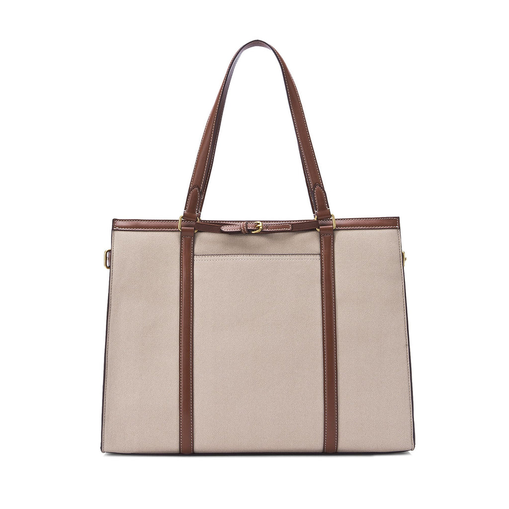 Lino Perros Monroe Adira Beige Tote Bag