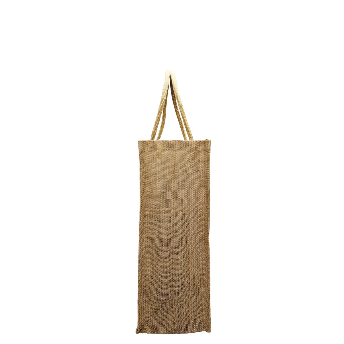 Sangra Multicolor Large Jute Shopping Bag for Men & Women with Zip and Handle - Floral Design