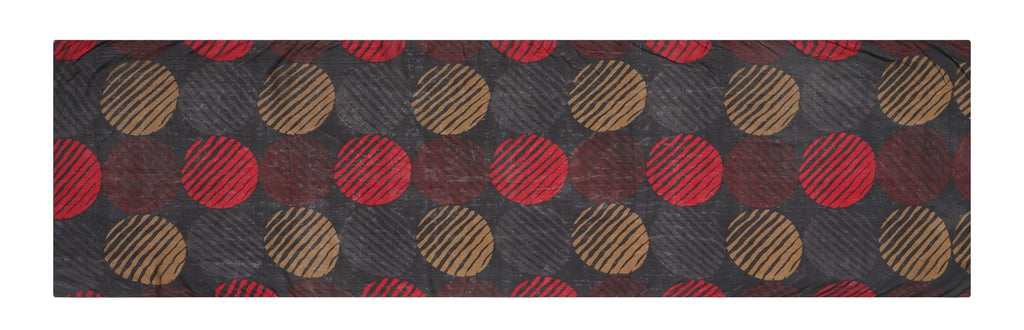 EH 100% Pure Mulberry Silk Scarf for Women, head scarf, neck scarf, hair scarf, digital printed long (22 X 72) (MC 25)
