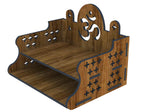 SSI Fully Handmade beautyfull Small Wooden Home and Office Temple/Pooja Mandir Pooja ghar