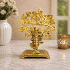 KridayKraft Metal Ganesha Statue,Ganpati Murti Religious Idol for Pooja Room & Decor Your Home, Office,Gift Your Relatives on Diwali,Wedding,Birthday...
