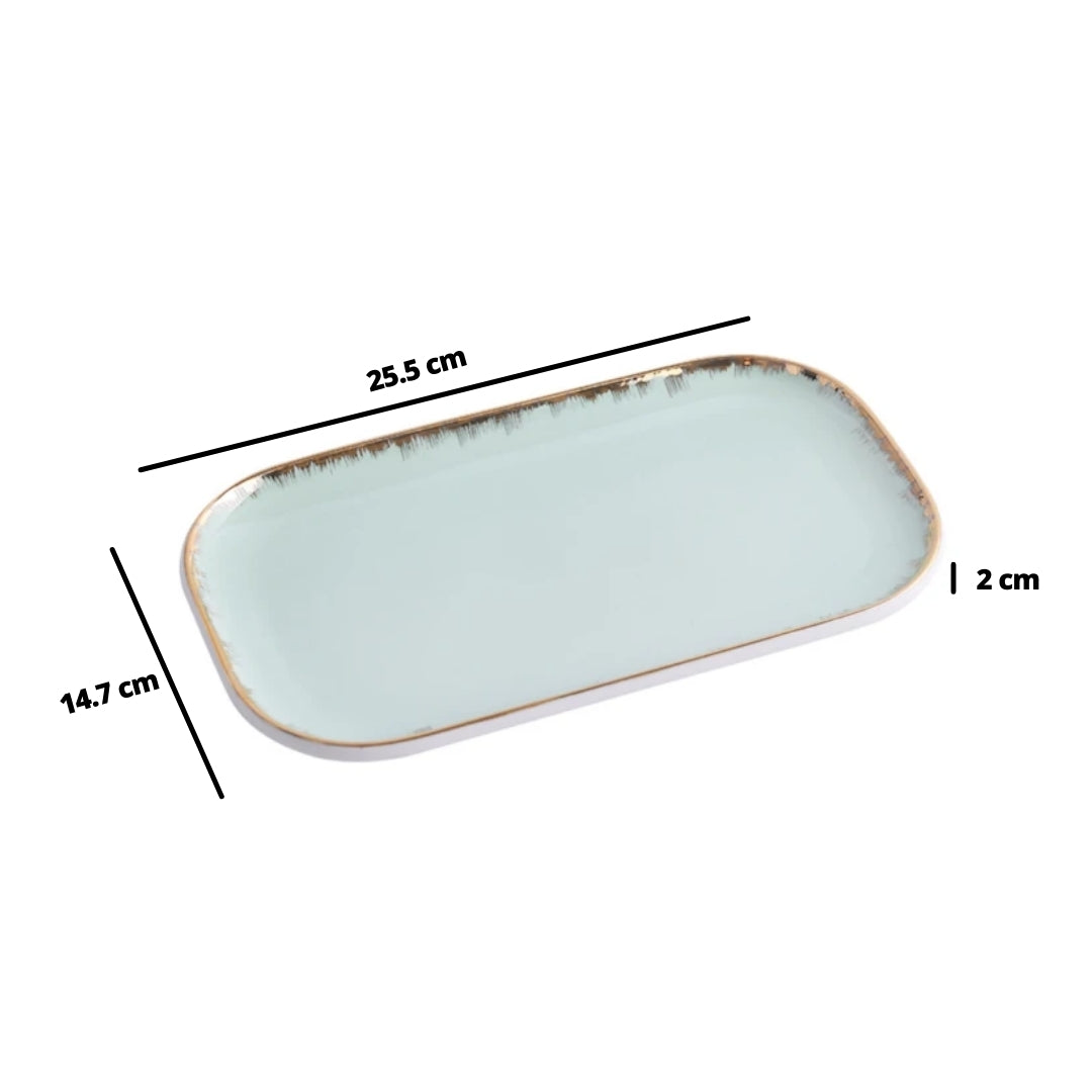Rectangle Platter Mint Nestasia