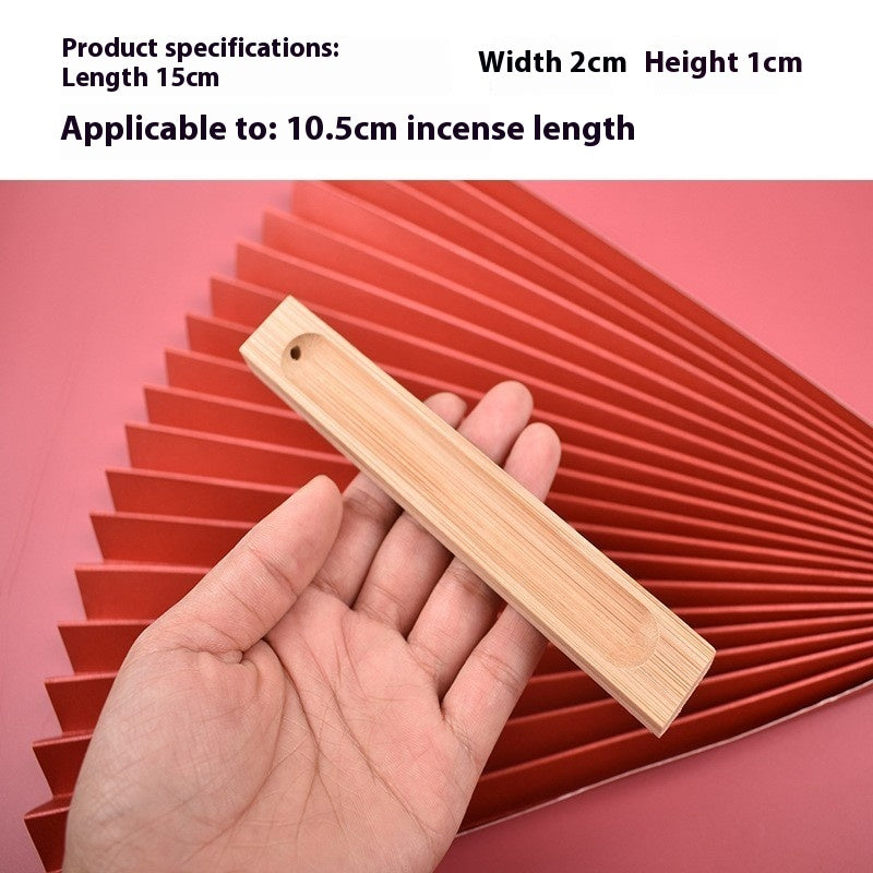 Bamboo Allegro Incense Stick And Base Wooden Incense Power Strip Incense Holder Household Joss-stick Base kafalo