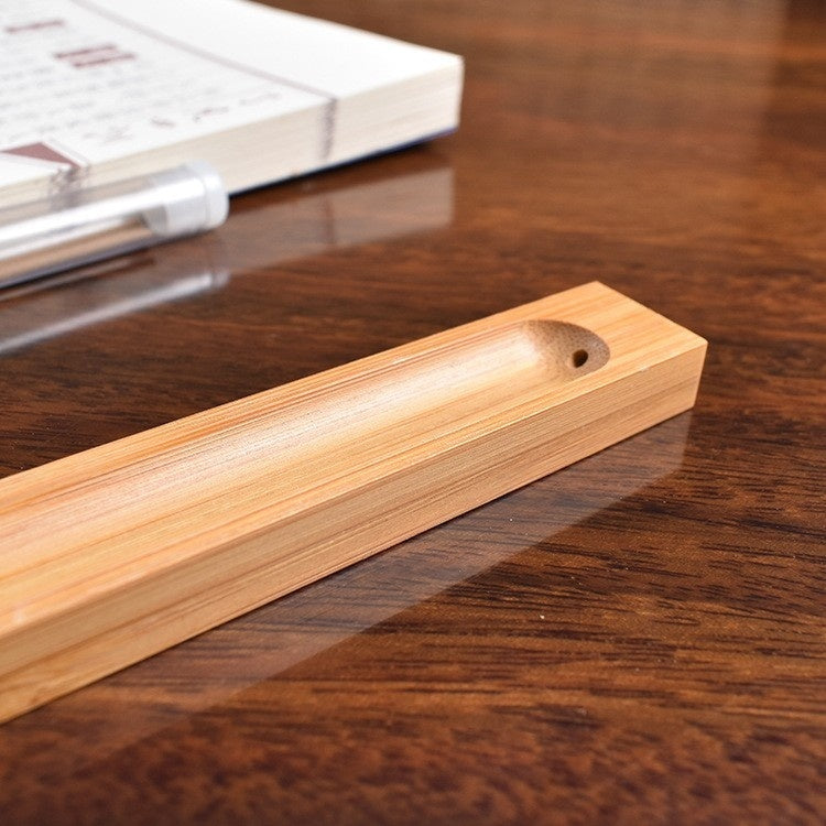 Bamboo Allegro Incense Stick And Base Wooden Incense Power Strip Incense Holder Household Joss-stick Base kafalo
