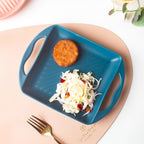 Blue Square Baking Tray Small Nestasia