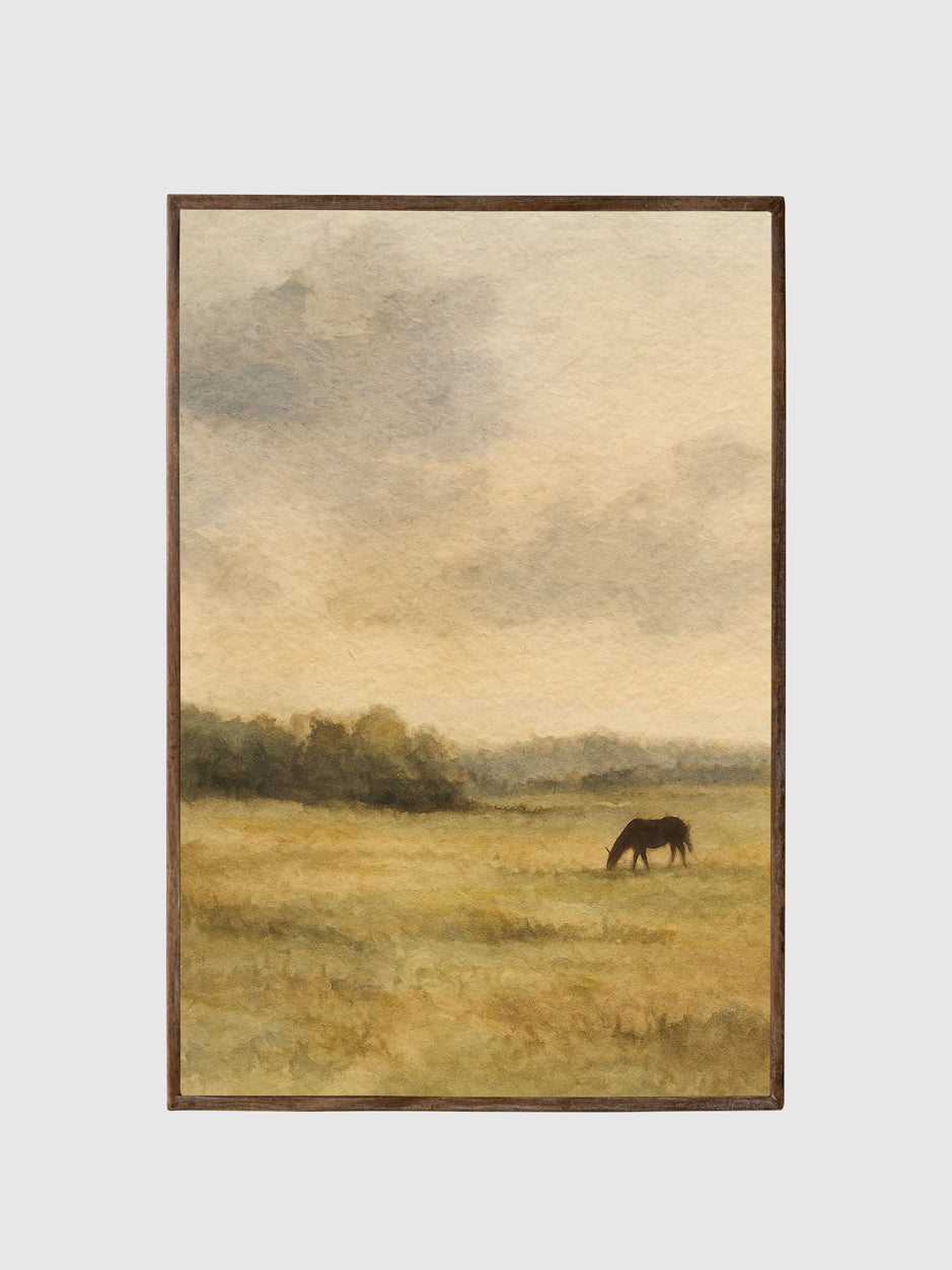 Countryside Calm | Printed Canvas Wall Art Contrast Living