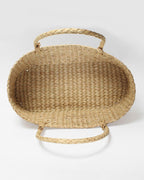 Handwoven Seagrass Gift Hamper Basket for Stylish Home Storage and Decorative Gifting