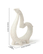 Polypropylene Decorative Animal Figurine for Tabletop and Gift Items