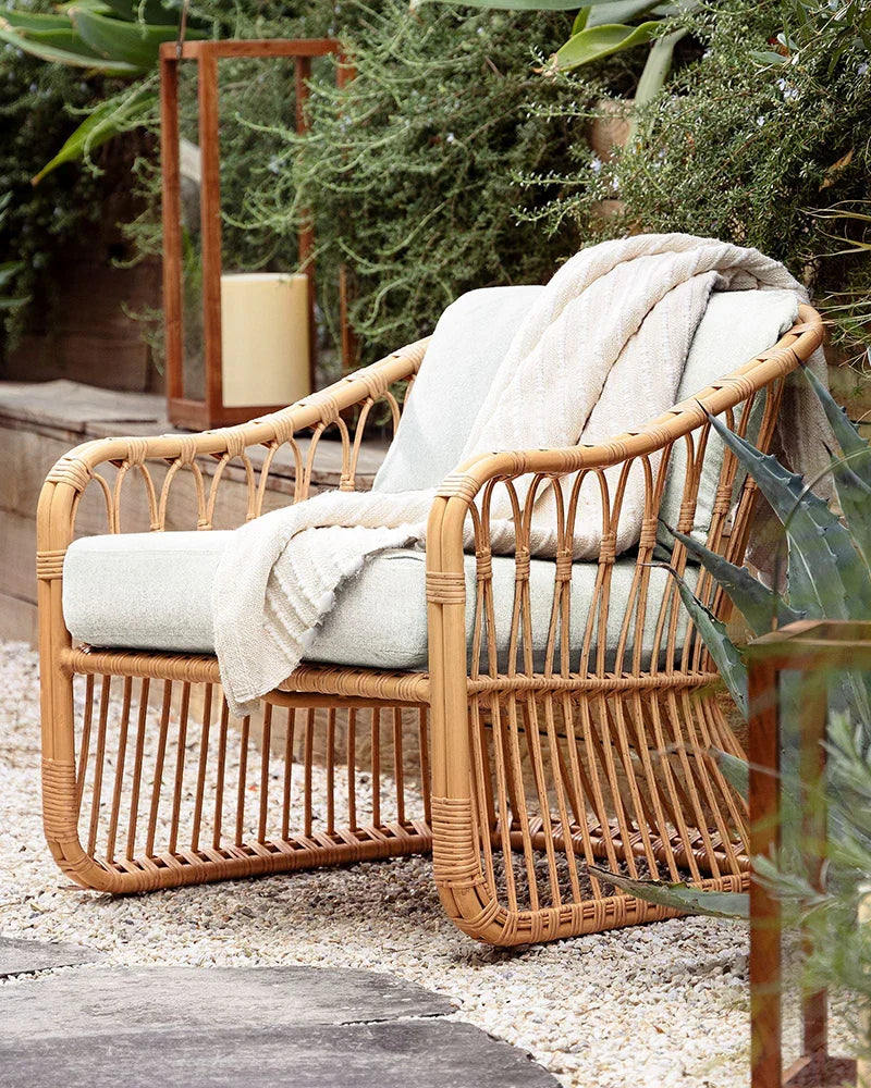 Bamboo Arm Chairs for Living Room and Home Decor