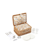 Wicker Picnic Basket for Lunch, Food Storage & Outdoor Adventures