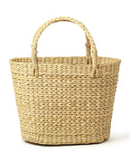 Handmade Seagrass Embroidery Handbag for Shopping, Storage & Everyday Use