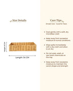 Cane Storage Basket for Home, Wardrobe & Bathroom Storage