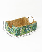Seagrass Hamper Basket for Multifunctional Storage and Gifting