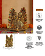 Radha Krishna Statue for Home and Pooja Room, Decorative God Idol Figurine