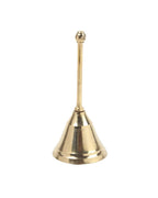 Brass Pooja Bell (Ghanti) for Mandir & Daily Worship Rituals