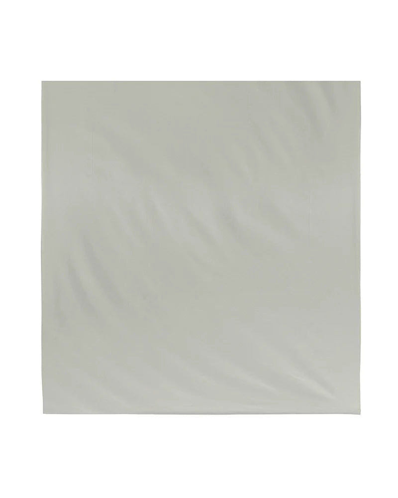 Grey King Size Cotton Bedsheet 300 Thread Count with 2 Pillow Covers