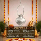 German Silver Hanging Jal Dhara Vedansh Craft