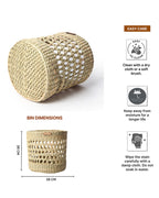 Seagrass Organizing Storage Baskets, Shelf and Home Storage Organizer