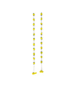 Reusable Marigold Mogra Garland Set of 2 for Pooja & Wedding Décor