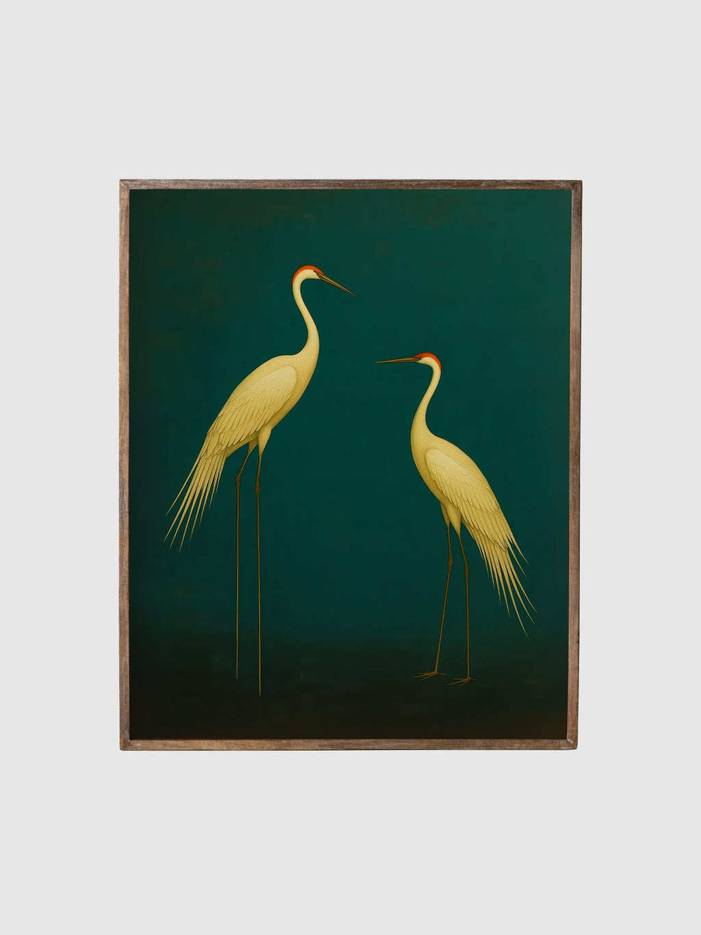 The Eternal Pair | Printed Canvas Wall Art Contrast Living