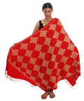 Japroz Women's Shawl (Red)