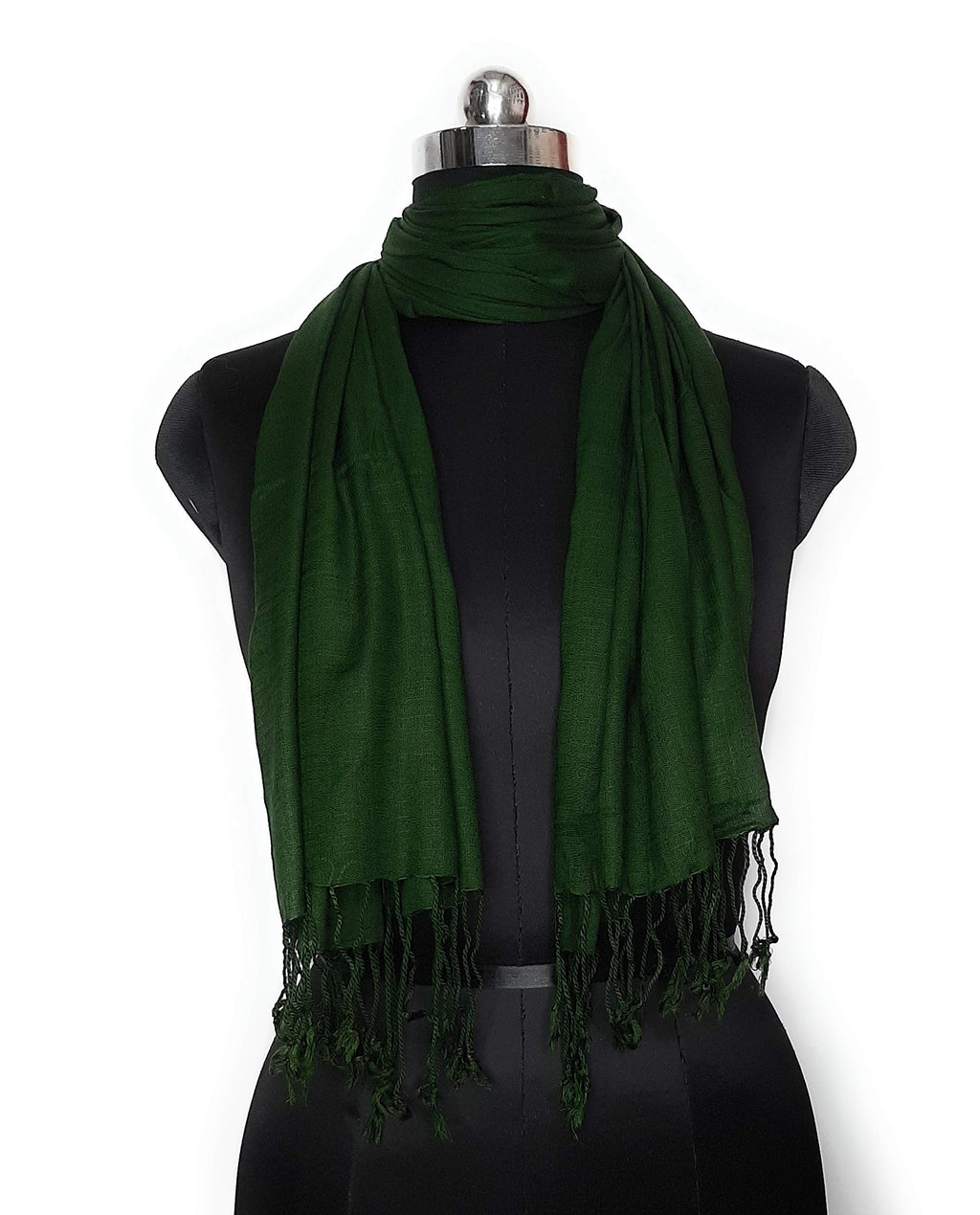 Chandwasia Linen Rayon Scarf for Men & Women | Soft Viscose Fabric Stole & Shawl | Lightweight All-Season Summer & Winter Wear | 28 x 72 Inches