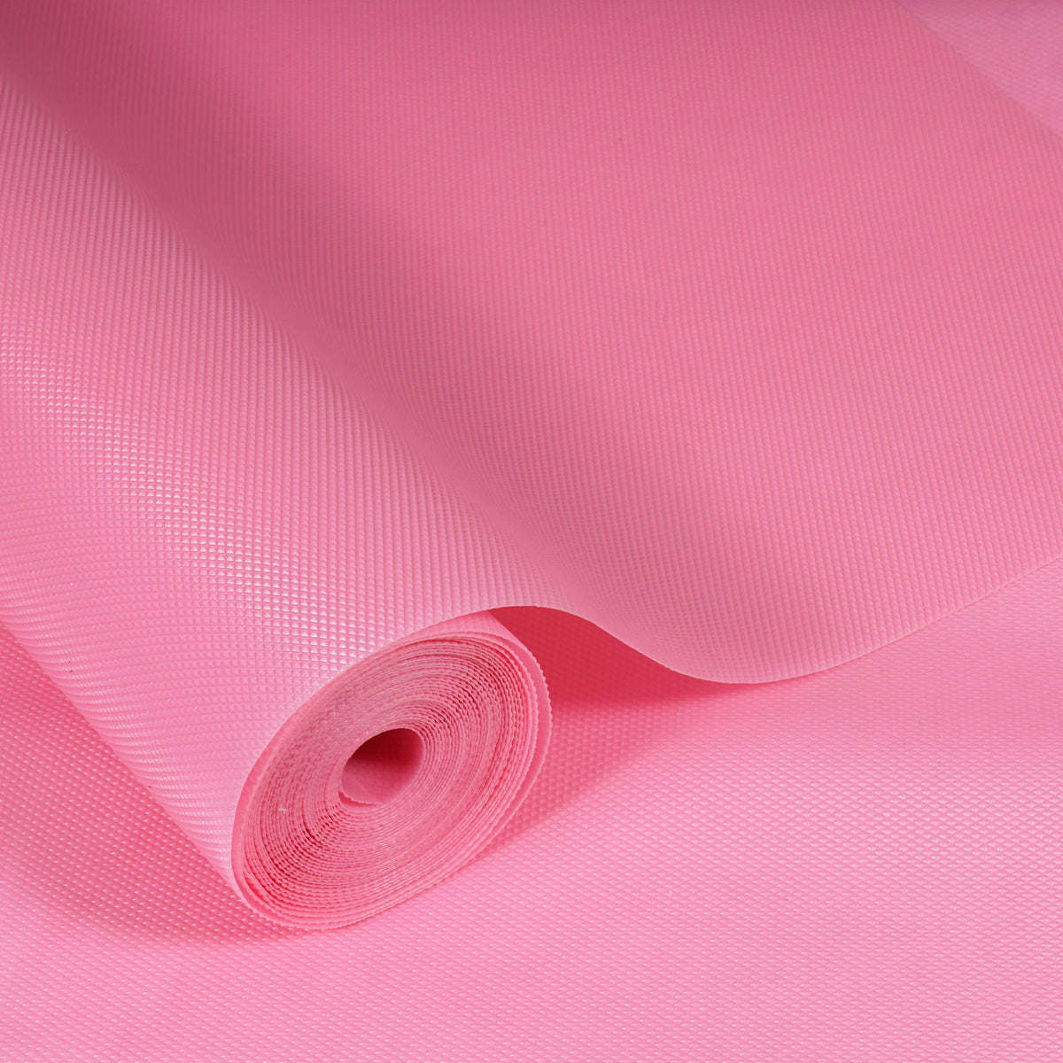 ElastPro (45 cm X 3 m) Pink EVA Food Grade Washable Anti Slip Mat/Sheet for Fridge, Shelf Liner, Table, Kitchen Drawer mat (Diamond Texture, Pink) Kafalo