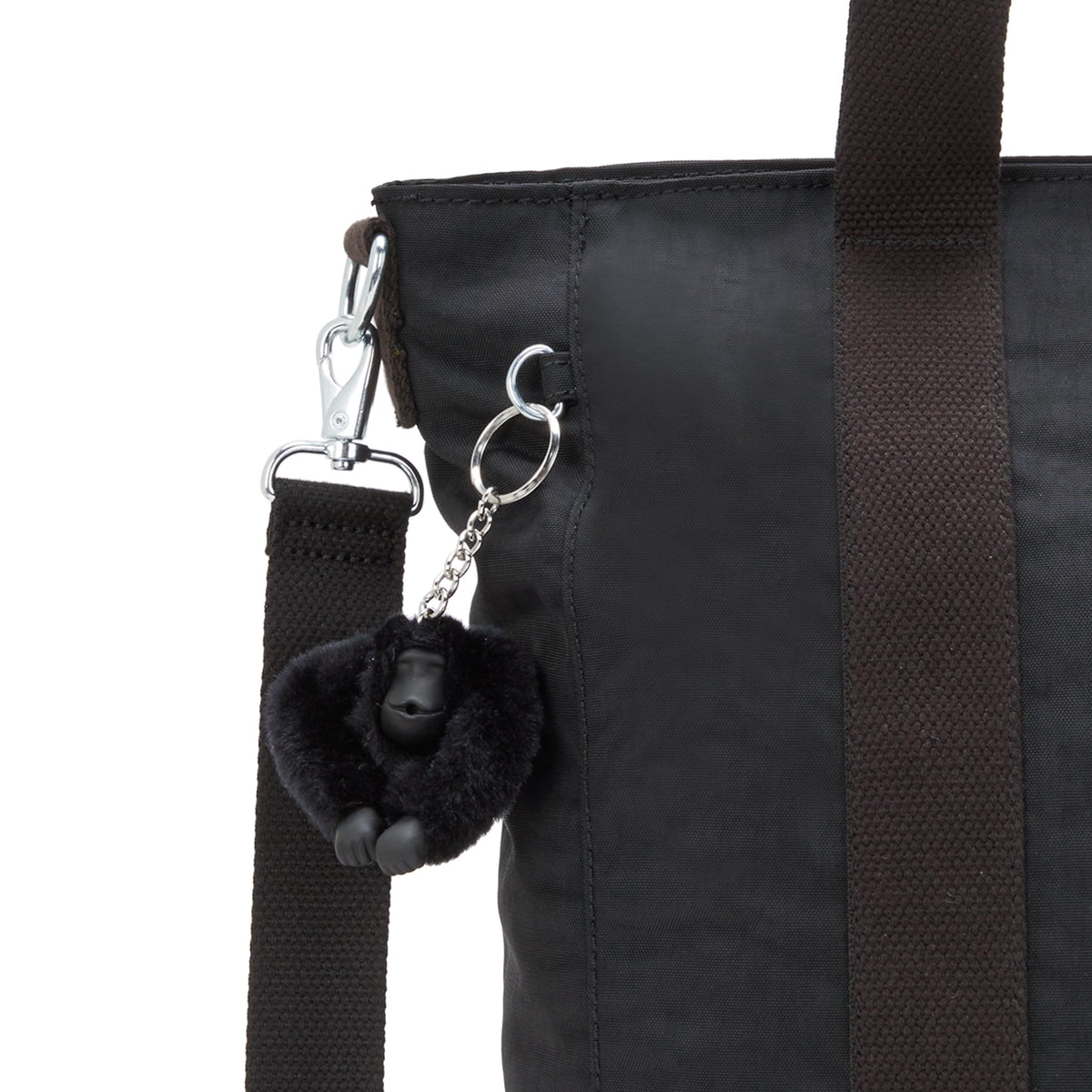 Kipling Women's Asseni Tote Bag, black noir, One Size
