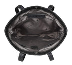 URBAN FOREST Nancy Black Quilted Leather Handbag for Women