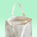 Plain Cotton Tote Bag, Natural, Reusable, for Shopping, Painting, School & Gym [Pack of 10 Bags]