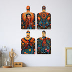 Artvibes Madhubani Art Wall Hanging Home Decorative Wall Art for Living room | Bedroom | Gifts | Wall Hanger for Decoration | Modern Decor | Artwork | Wall Sculpture | Signs & Plaques (WH_5651N)