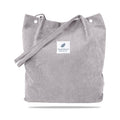 Kraptick CanvasTote Bags – Stylish Shoulder Tote Bag for Everyday Use For Women Reusable Compact Perfect as a Grocery, Shopping Bags for Grocery (Grey)