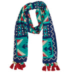 Chumbak Scarf for Women | Lightweight Neck Stole/Wrap and Head Cover for Girls | Sun Protection Scarf for Women | Stylish Ladies Fashion Accessory