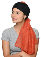 The Headscarves Stylish Women's Aveon Gathered Headwrap, Multi-Color Scarf Turban Cap for Chemo, Alopecia & Daily Comfort (SS406)