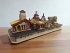 SriMaa Ventures : Char Dham Temple In 3D Model MDF Wood, Kedarnath, Badrinath, Gangotri, Yamunotri, For Home, Office, Decor,Multicolour