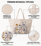 Velmora Learge Canvas Tote Bag for women with Zipper, Tote Bag for College, Office & Grocery Shopping | Cotton Tote Handbag with Inner Pocket,