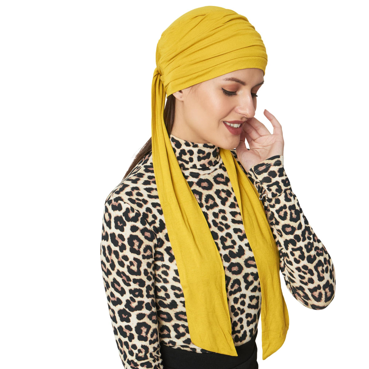 The Headscarves Women's Bamboo Viscose Prana Scarf (HS131_Antique Moss)