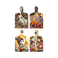 Artvibes Spiritual Little Krishna Theme Wall And Door Hanging for Home | Spiritual Decor Items | Wall Sculpture | Signs & Plaques | Artwork| Stylish Modern Decor Item | Gift Items (WH_5655N), Set of 4