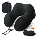 Shoppax Adjustable 100% Super Soft Cotton Eye Mask Sleep Mask Super Smooth Sleep Mask and Blind Fold (Black)