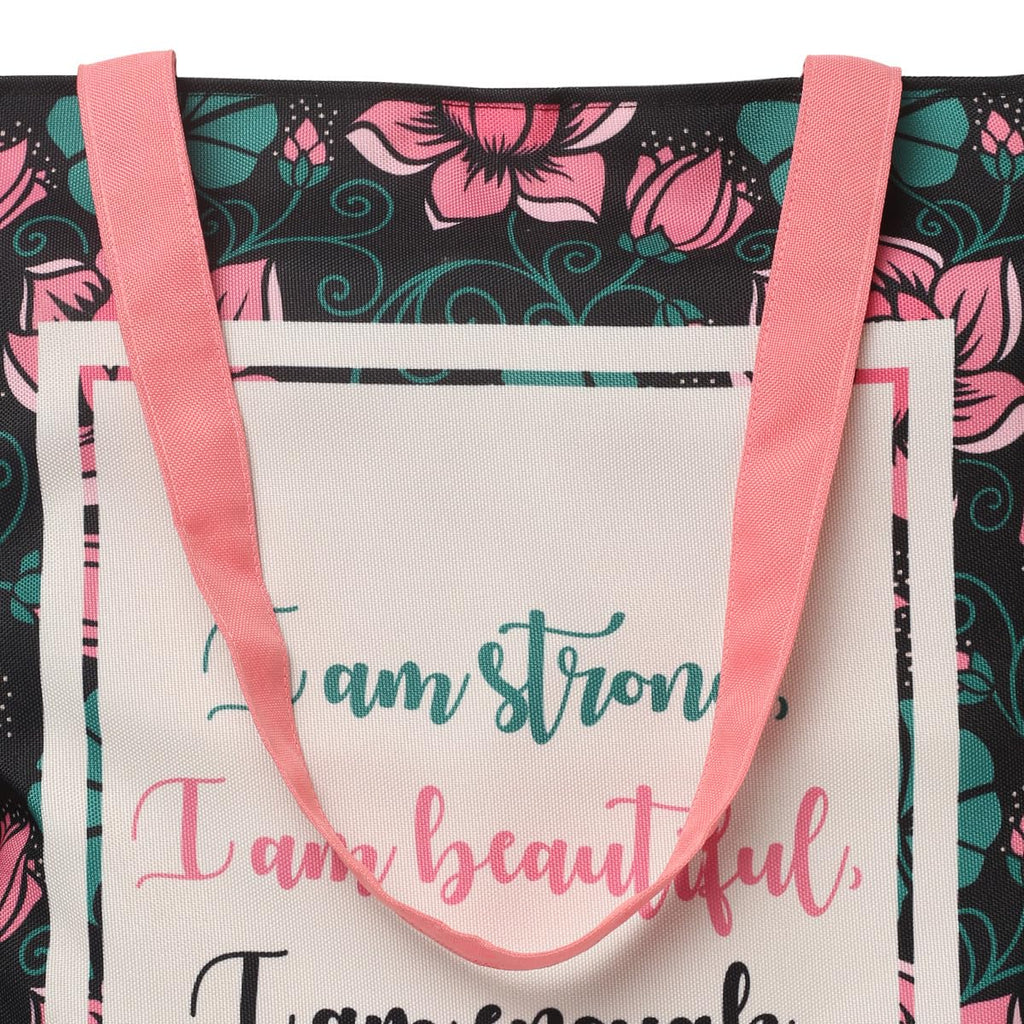 The Purple Tree Canvas Tote Bag - Stylish Printed Bag for Women