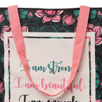 The Purple Tree Canvas Tote Bag - Stylish Printed Bag for Women