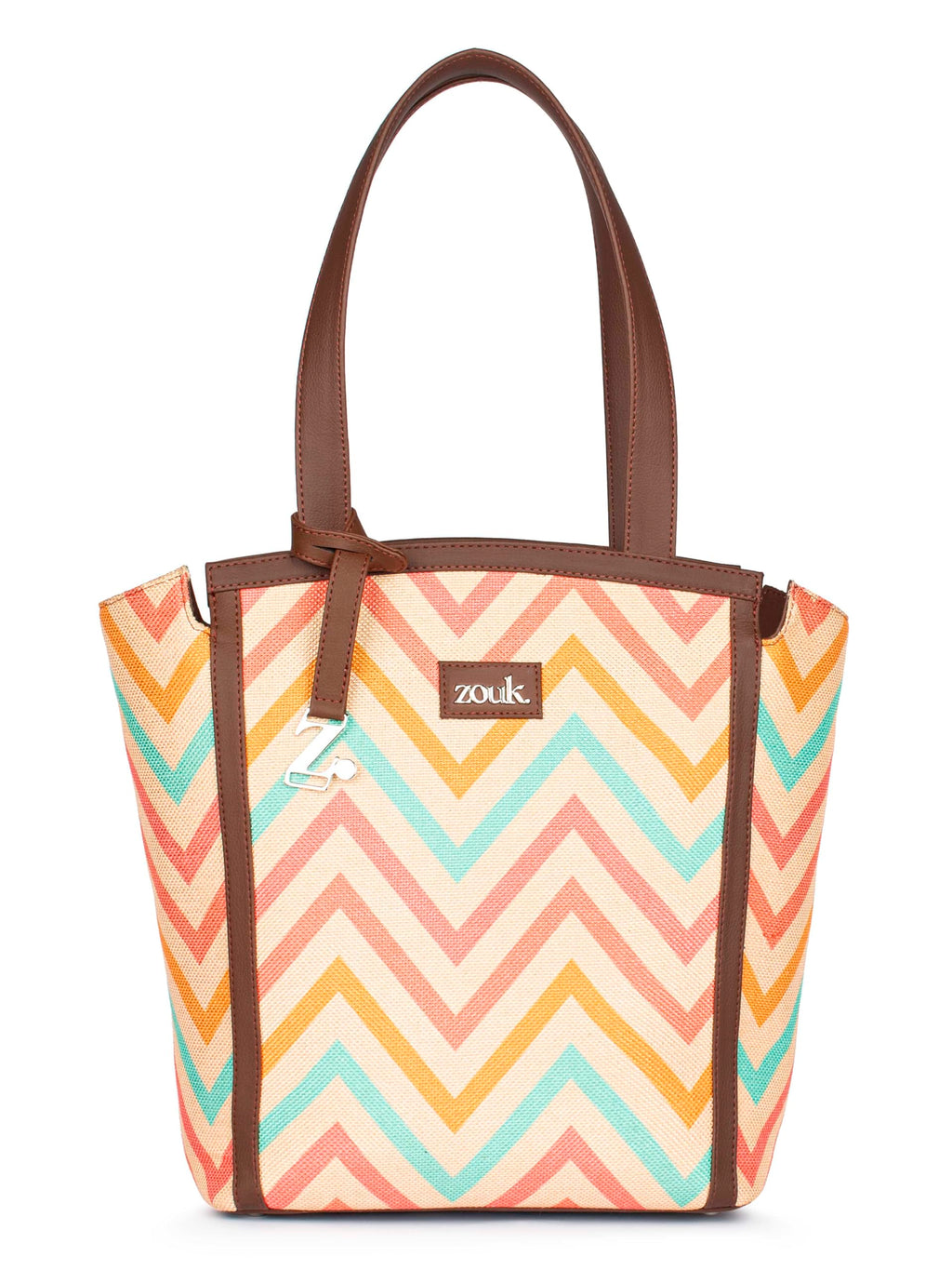 ZOUK Rhea Kapoor Adira Tote Bag for Women | Stylish Handbag for Woman | Premium Tote Bags | Purse Handbag | Big Size Stylish Hand Bags | WavBeach
