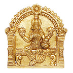 ARTVARKO Brass Ashtalakshmi Laxmi Set of 8 Pcs Ashta Lakshmi Wall Hanging for Diwali Pooja Mandir Temple Office Décor Marriage (5.5x5.5 Inch Each Idol) Gold