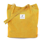 Kraptick Tote Bags – Shoulder Stylish Tote Bag for Everyday Use For Women Compact Reusable Perfect as a Grocery Tote Bag, Shopping Bags for Girls (Yellow)
