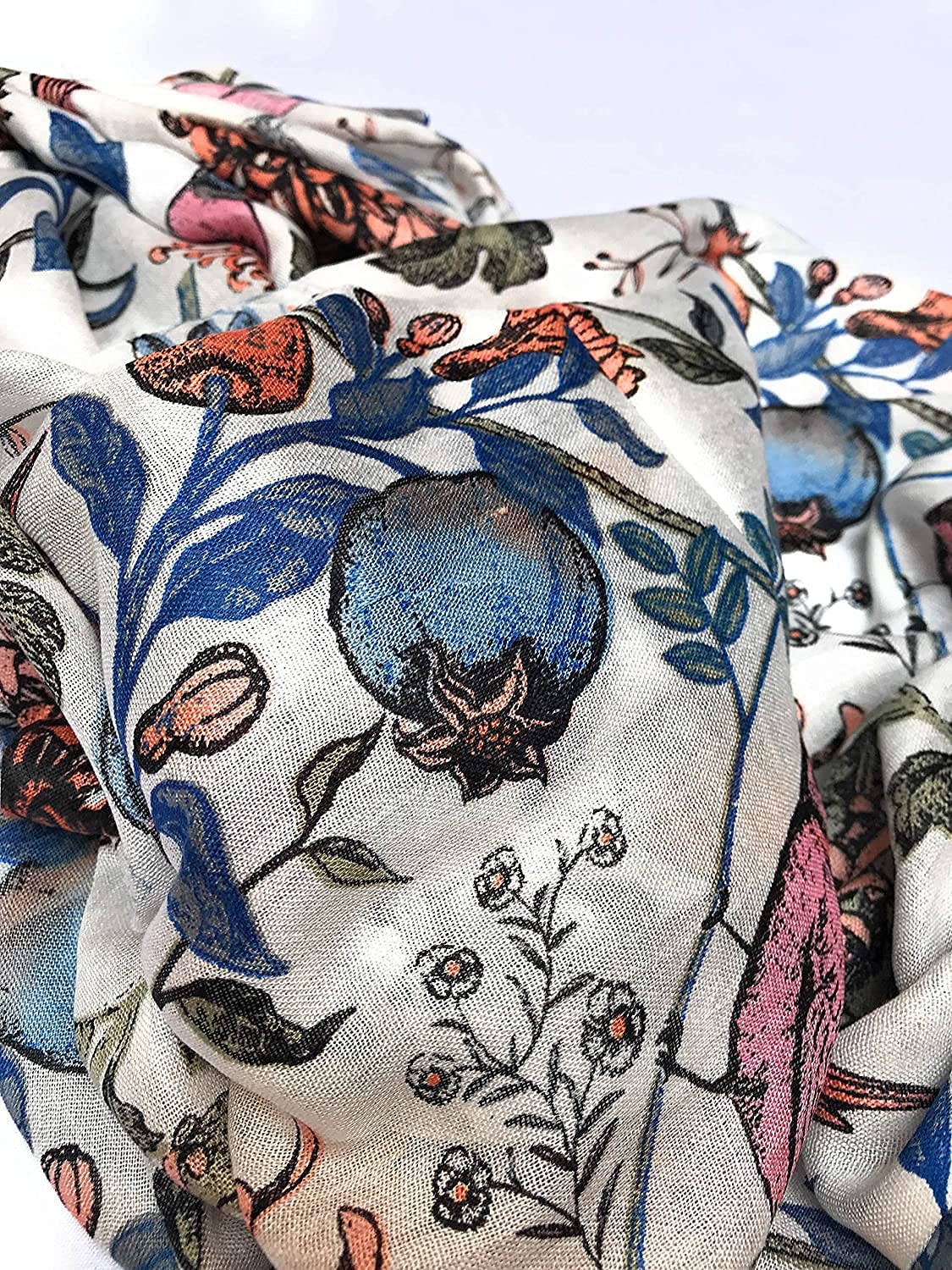 bratkrok WOMEN'S TRENDY FLORAL PRINTED RAYON SCARF/STOLES MULTICOLOUR (PACK OF 3), FEMALE