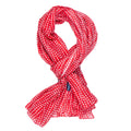 AQVA Printed Cotton Scarf for Women Stylish (Steroid Crimson) | Head and Face Cover Scarf for Girls with 100% Cotton | Soft & Lightweight Scarves/Stoles for all Weather (72 x 43 in)