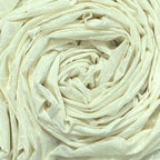 FAHABO Scarf Woman Premium Self-Woven Jersey Scarves | Hijab Scarf | Headscarf | Neck Scarf | Stoles | Wraps (L- Cream)